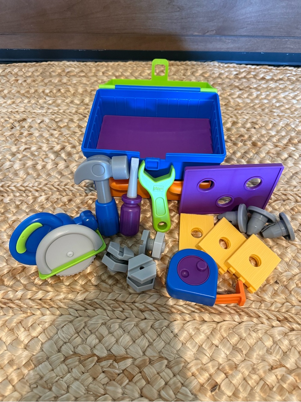Learning Resources Kids Tool Chest - Green, Blue & Orange